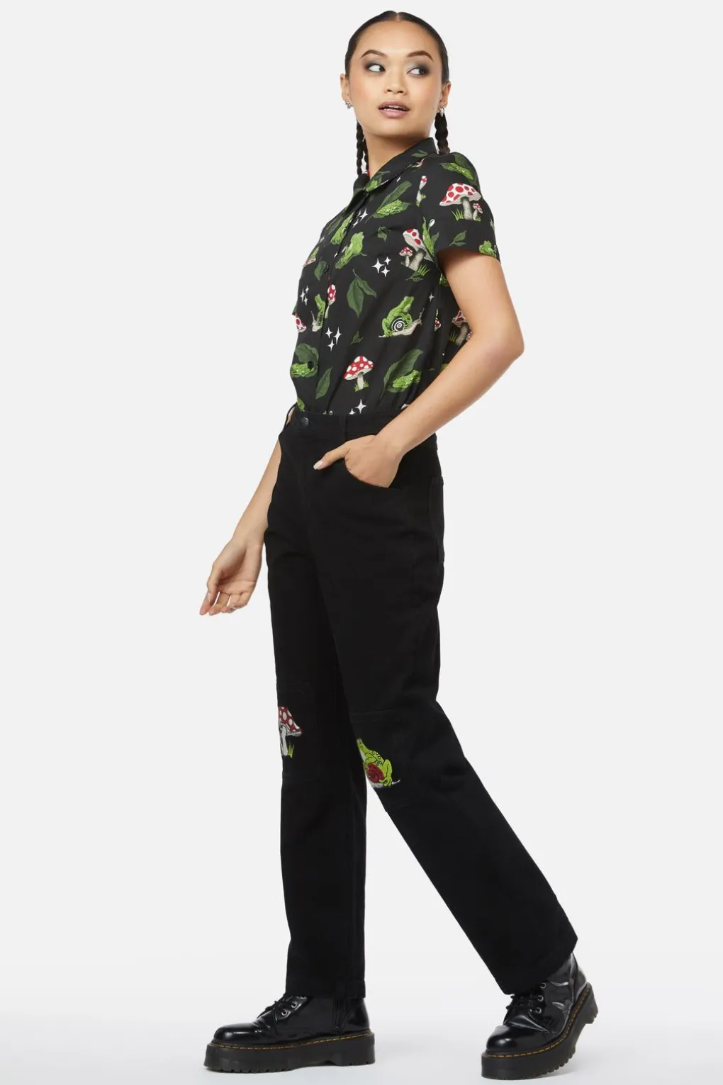 Frog Patch Jean
