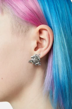 Froggy Shroom Studs