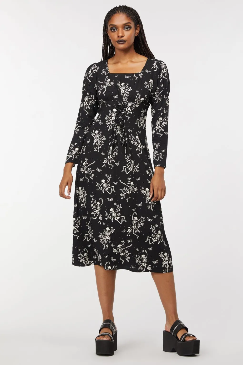 Garden Skelly Dress