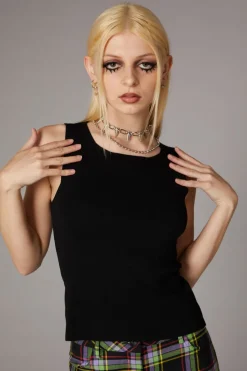 Goth Knit Tank Top
