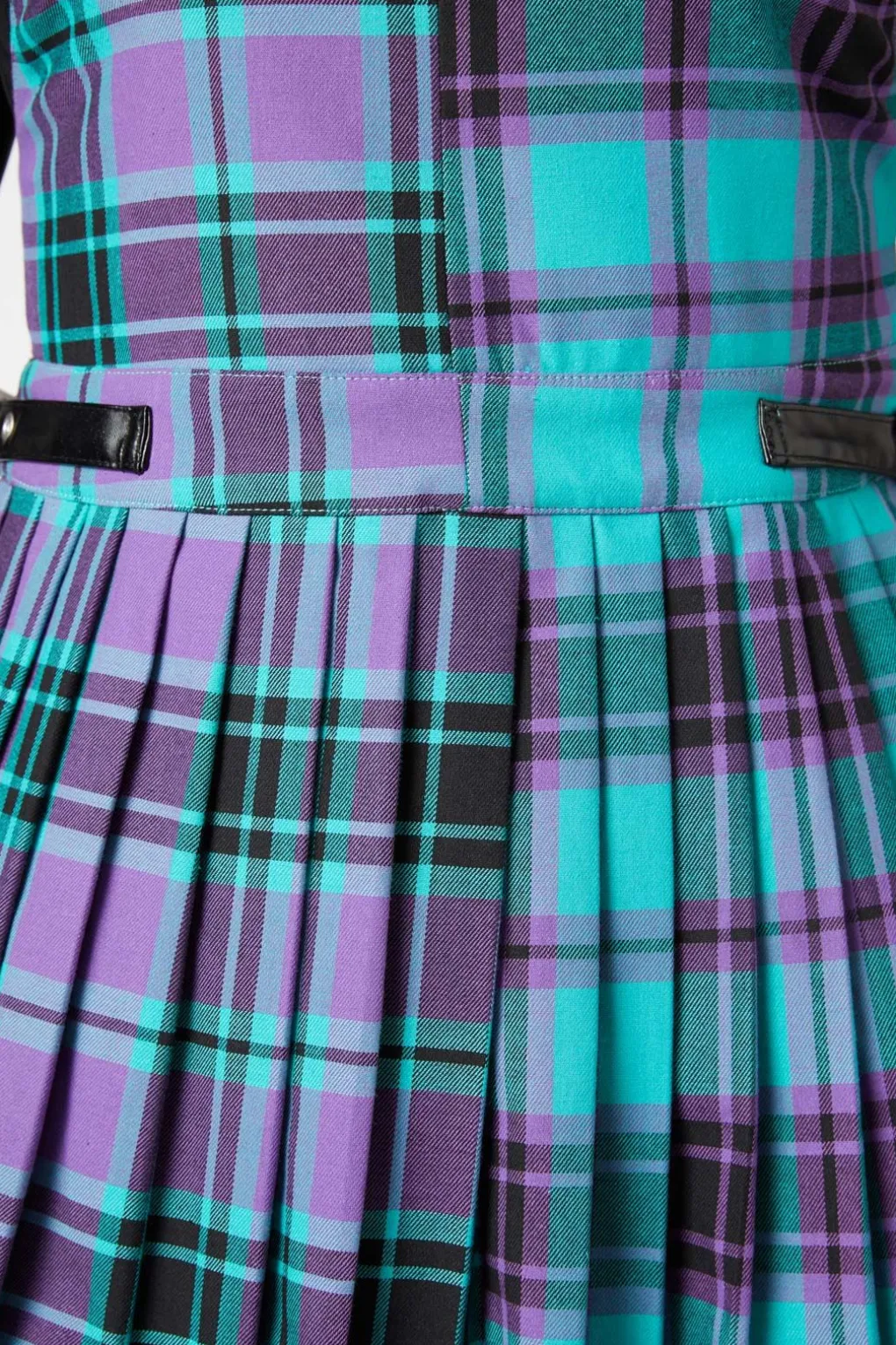 Grinning Tartan Pinafore