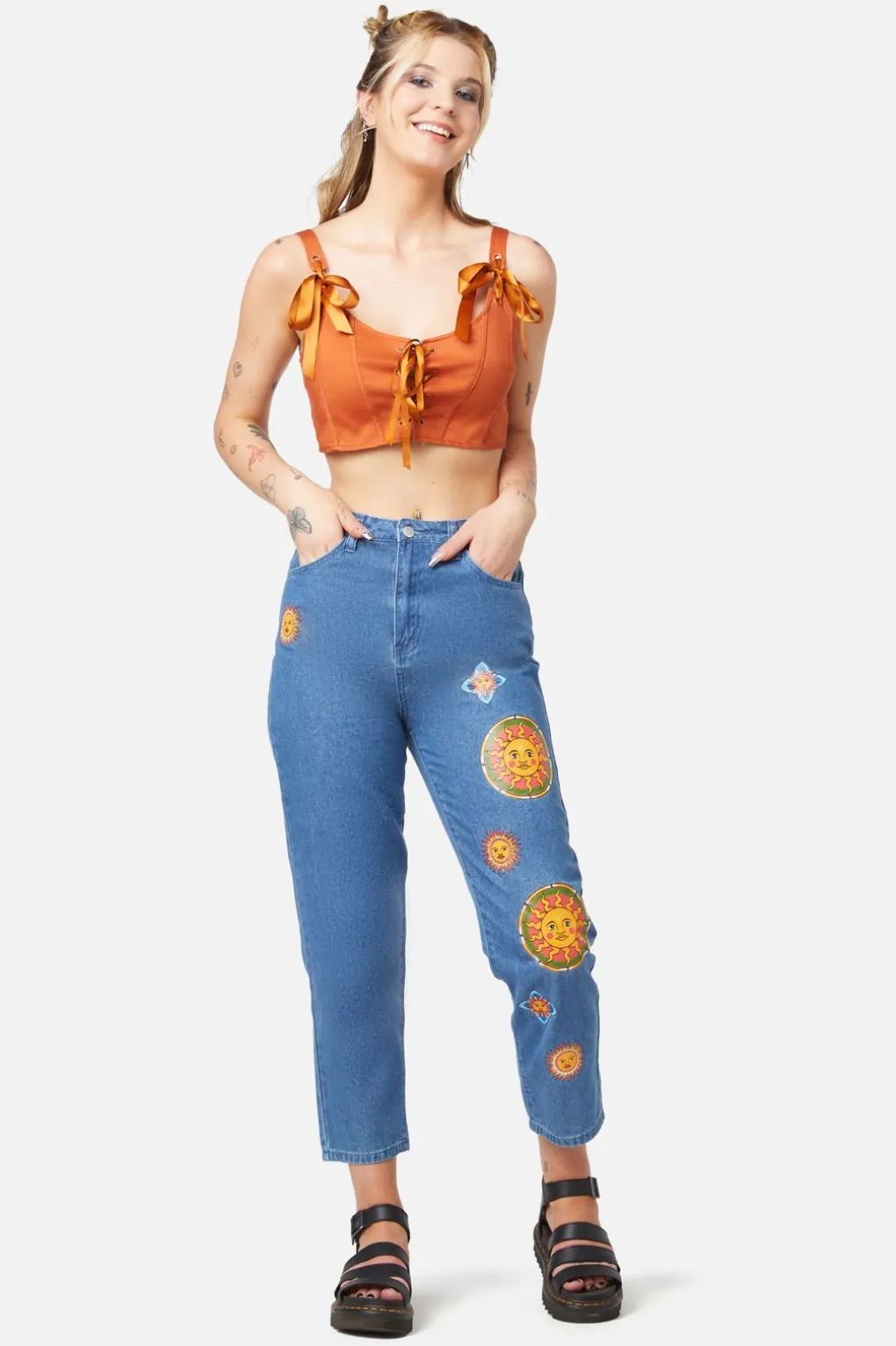 Grounded Corset Top