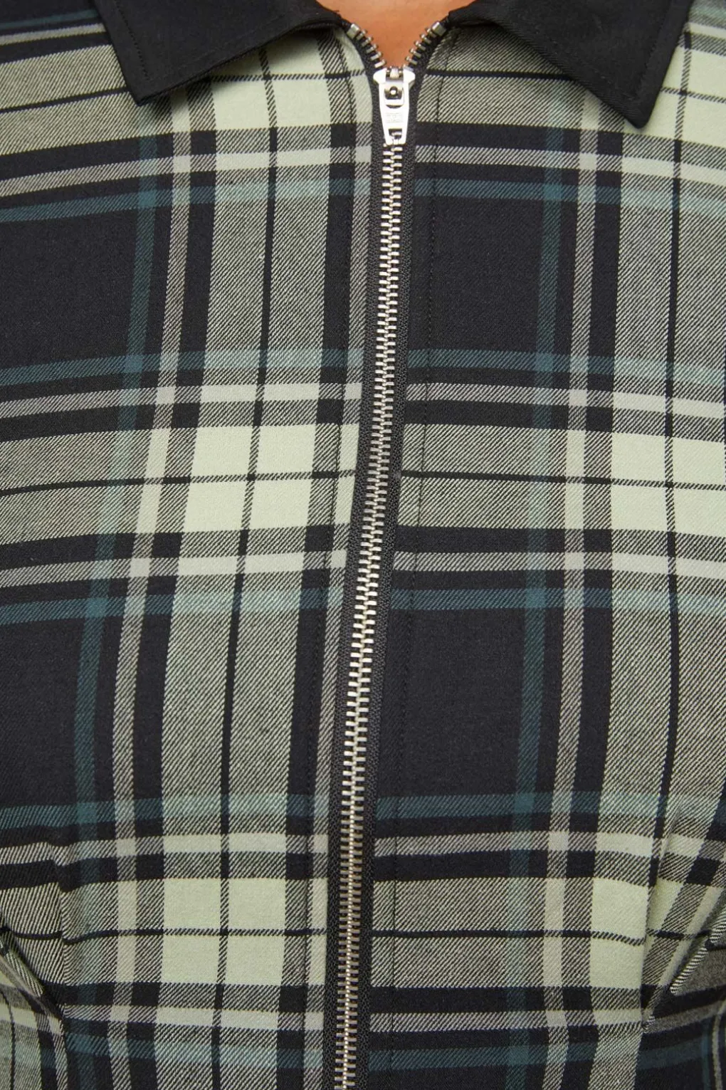 Haunted Bloom Tartan Skater Dress