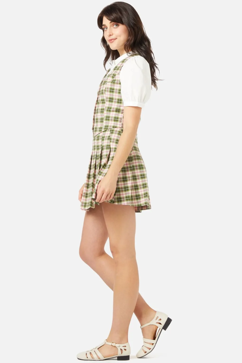 Hazel Check Vest