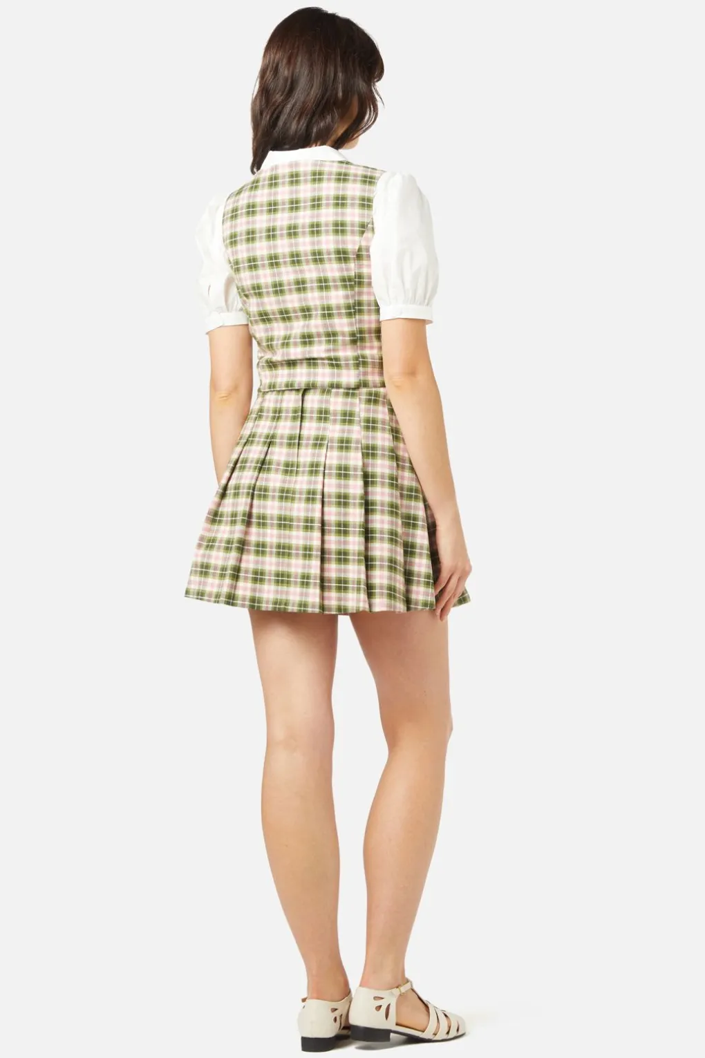 Hazel Check Vest