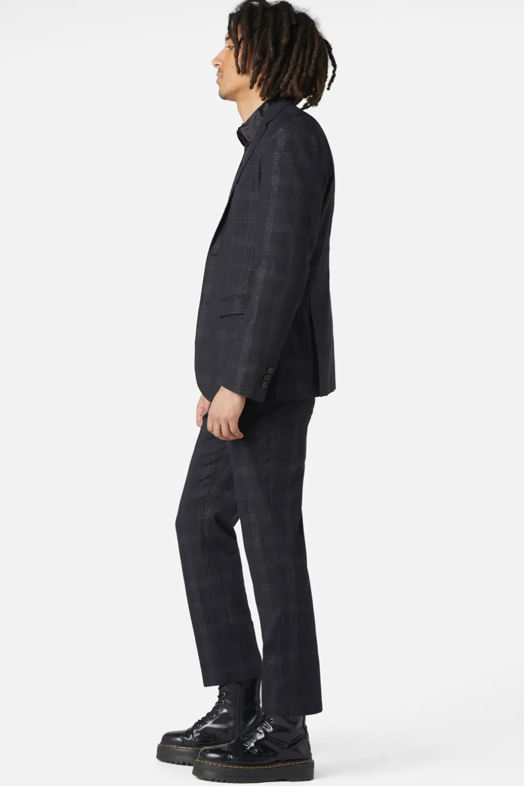 High Society Tartan Blazer