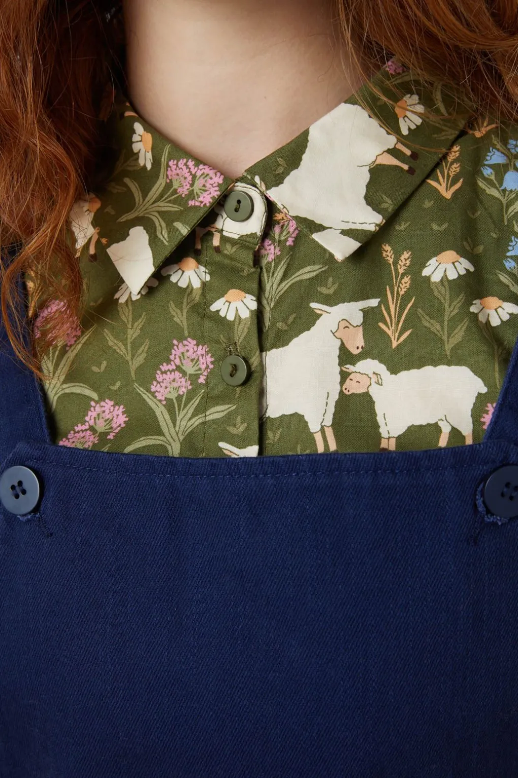 Holly Drill Pinny
