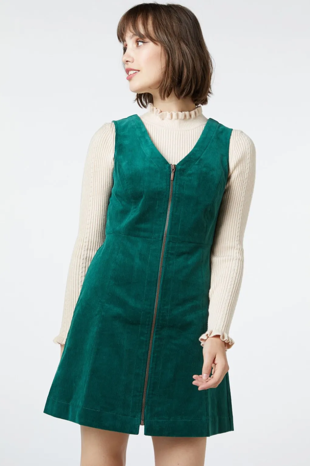 Honey Cord Pinny