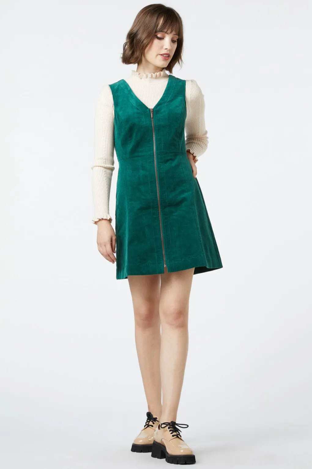 Honey Cord Pinny