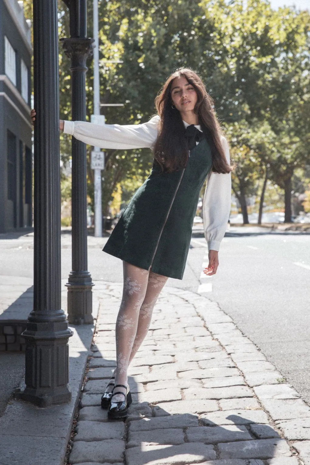 Honey Cord Pinny