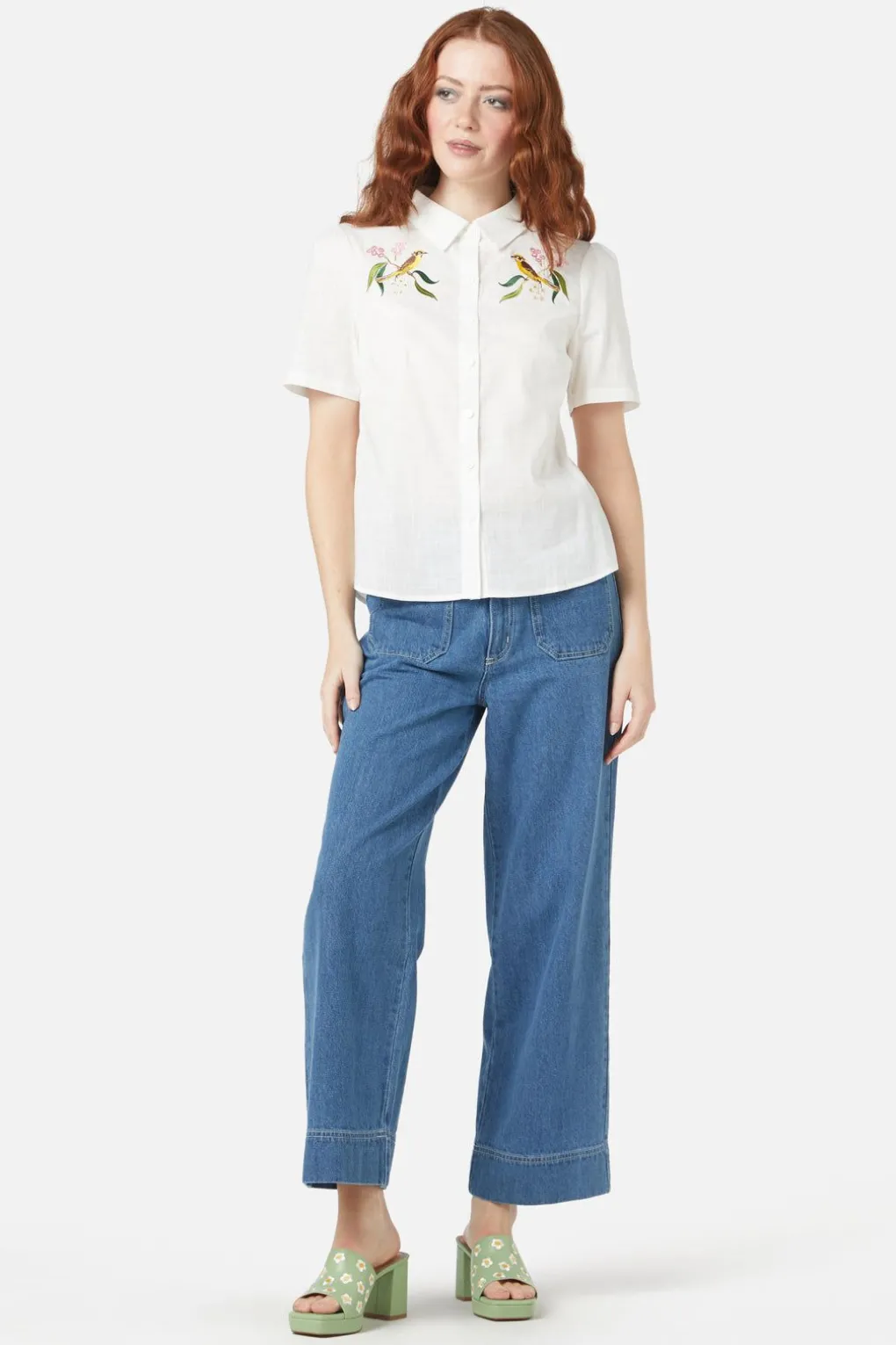 Honey Eater Emb Blouse