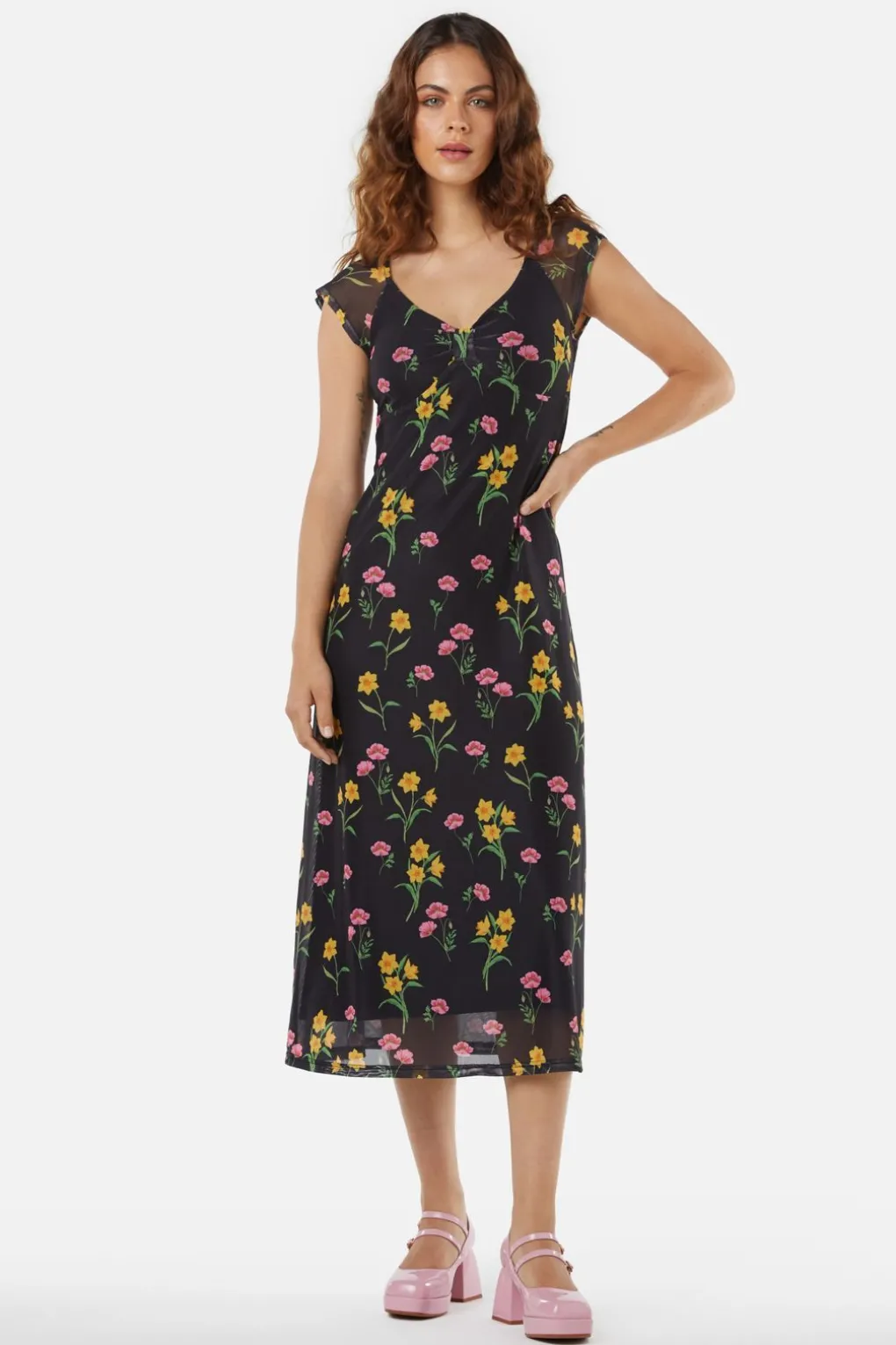 Jacinta Mesh Dress