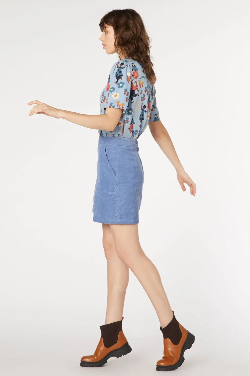 Jamie Cord Skirt