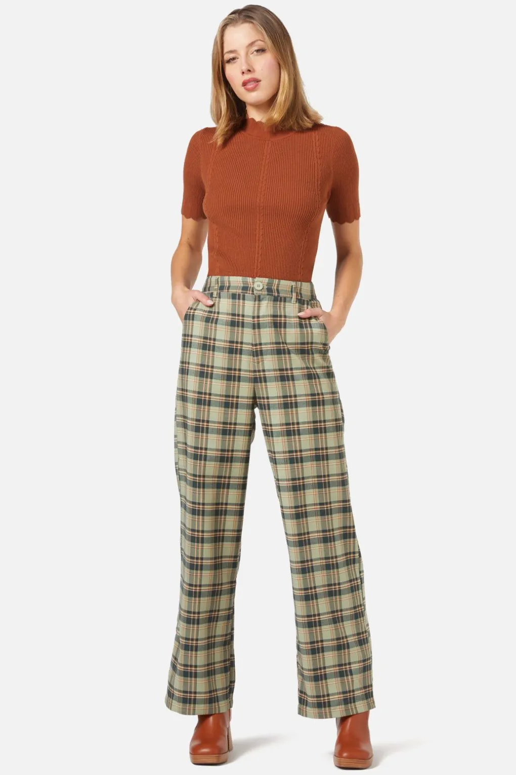 Jeannie Check Pant