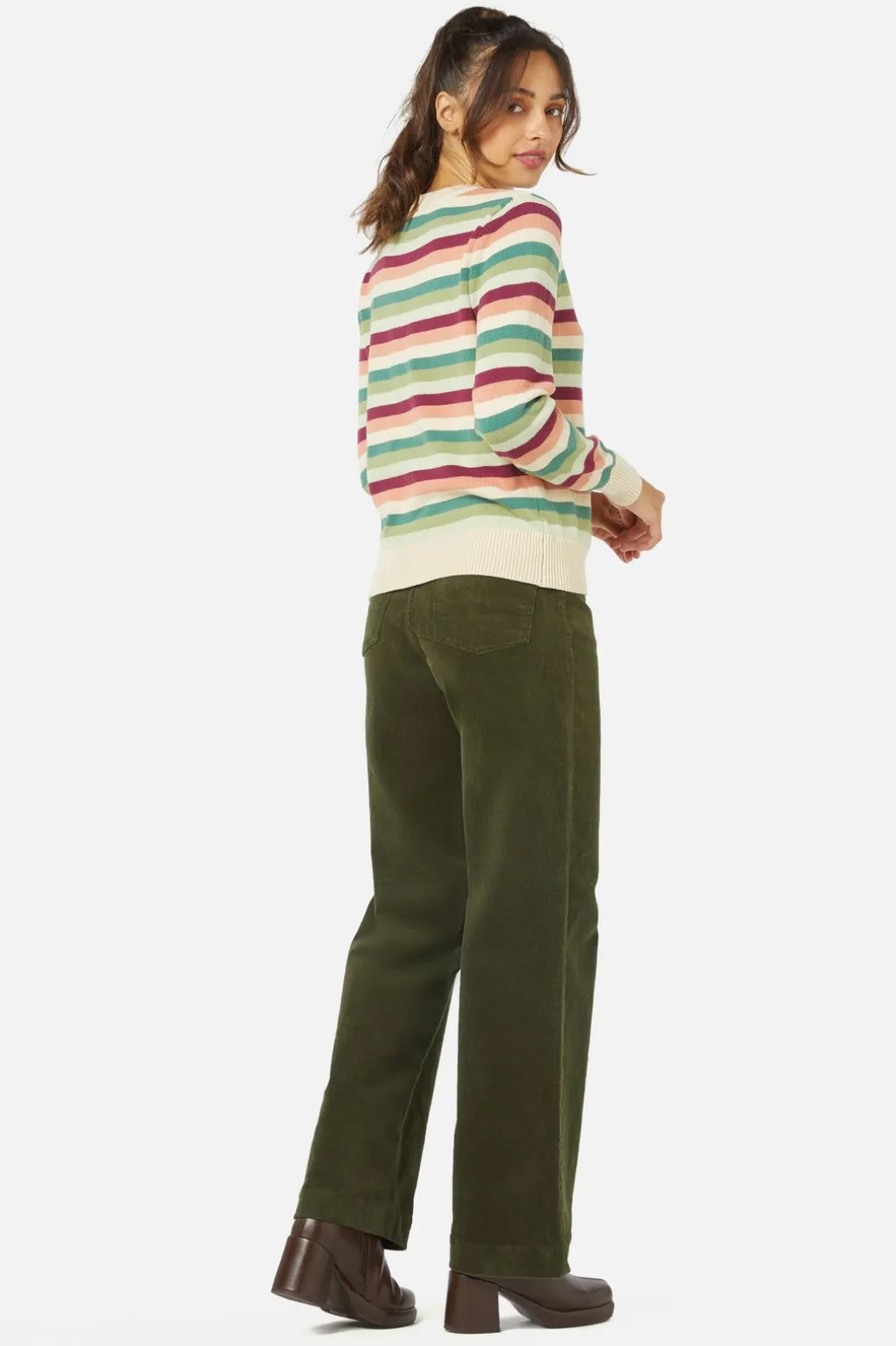 Joy Stripe Sweater