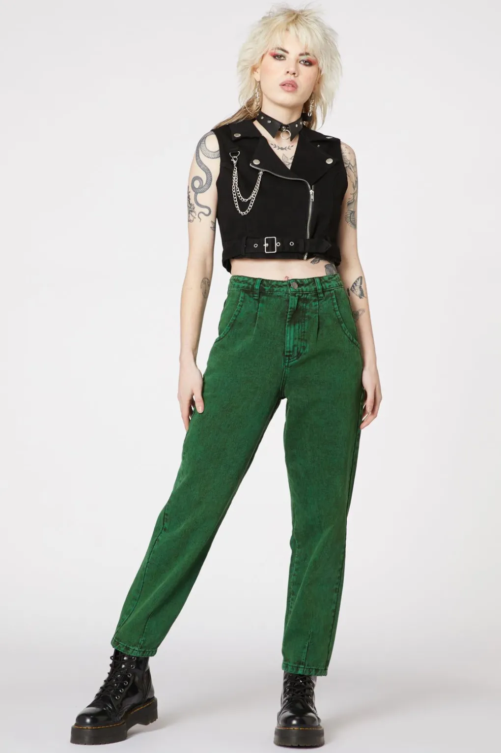 Joyride Acid Wash Peg Jean