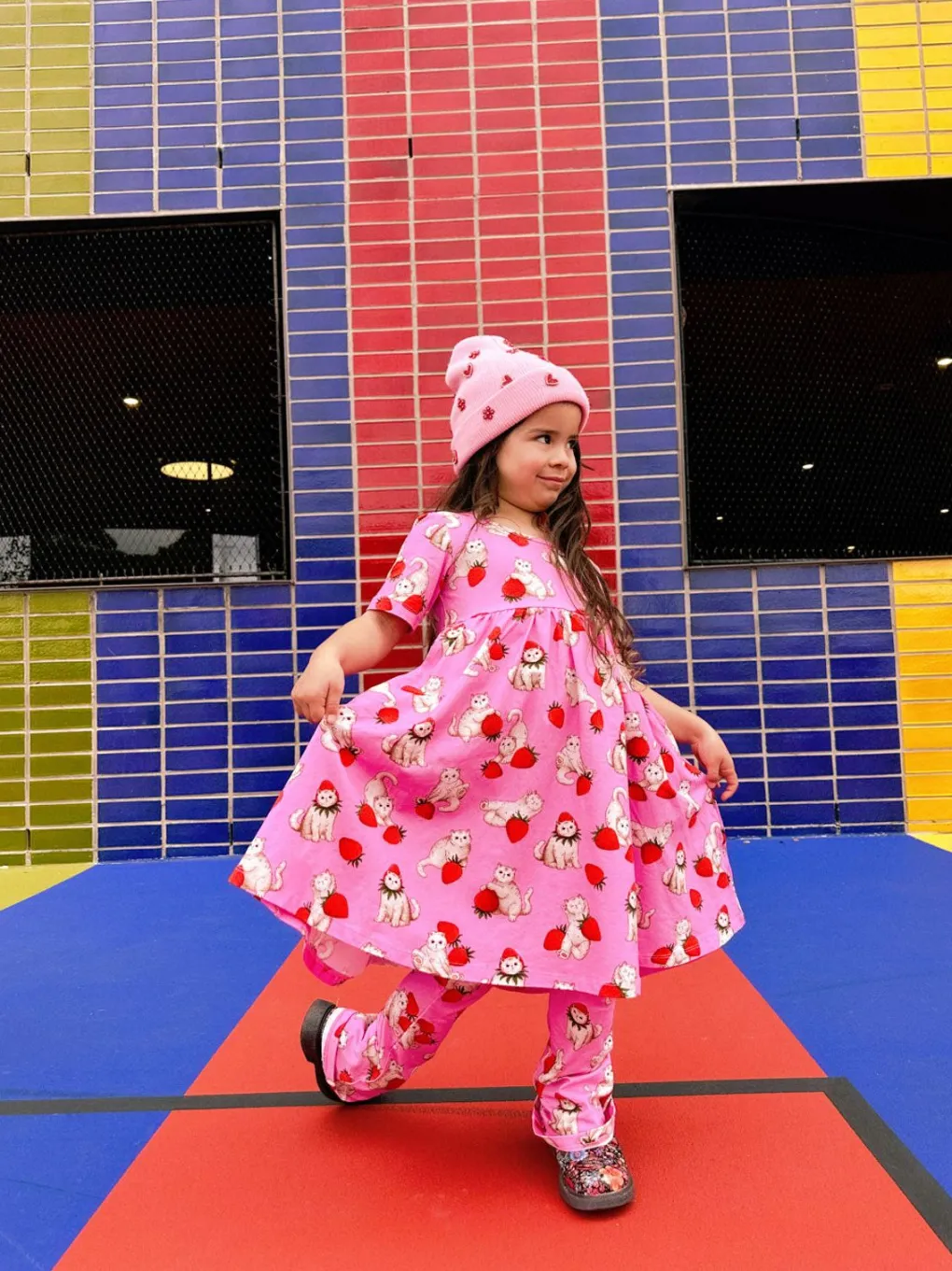 Kitty Kiss Kids Dress