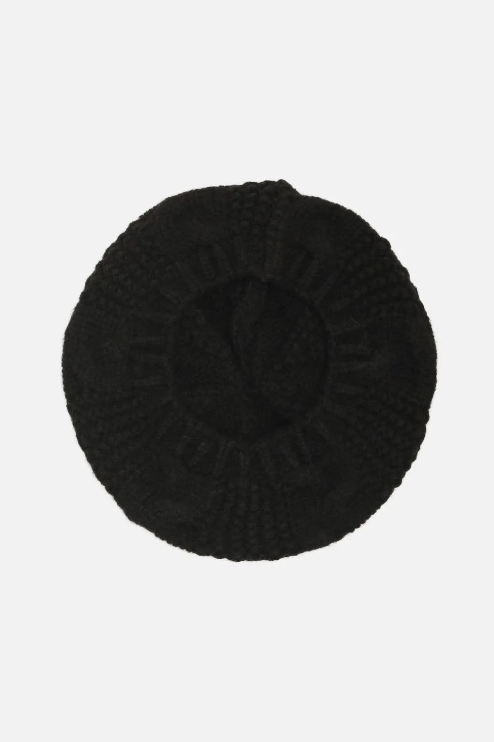 Knitted Cable Beret