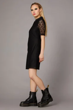 Lace Goth Dress