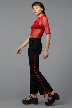 Laced Ribbon Pant