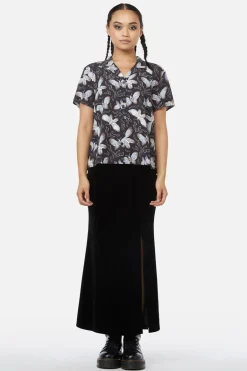 Larvae Print Blouse