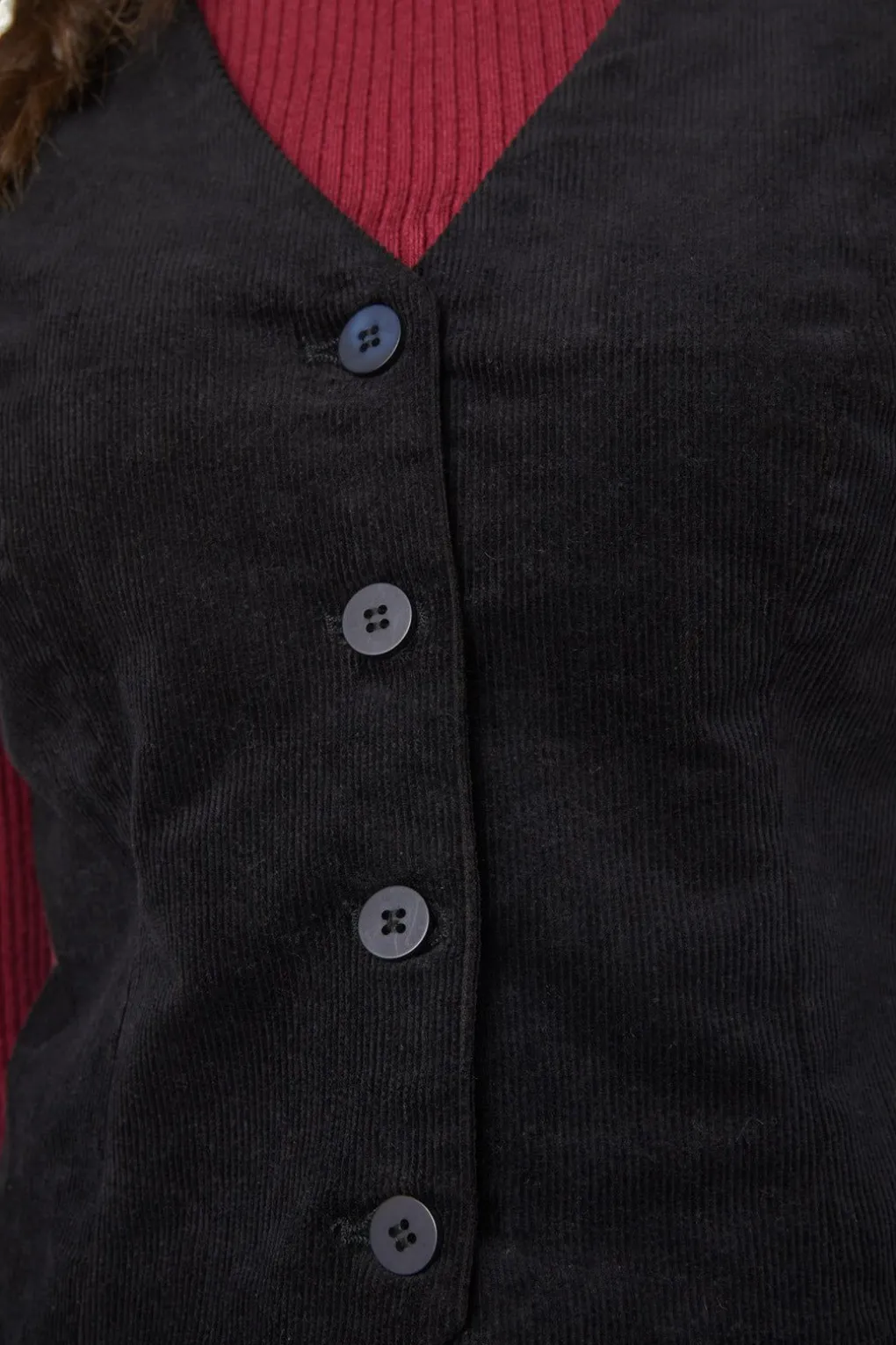 Layla Cord Vest
