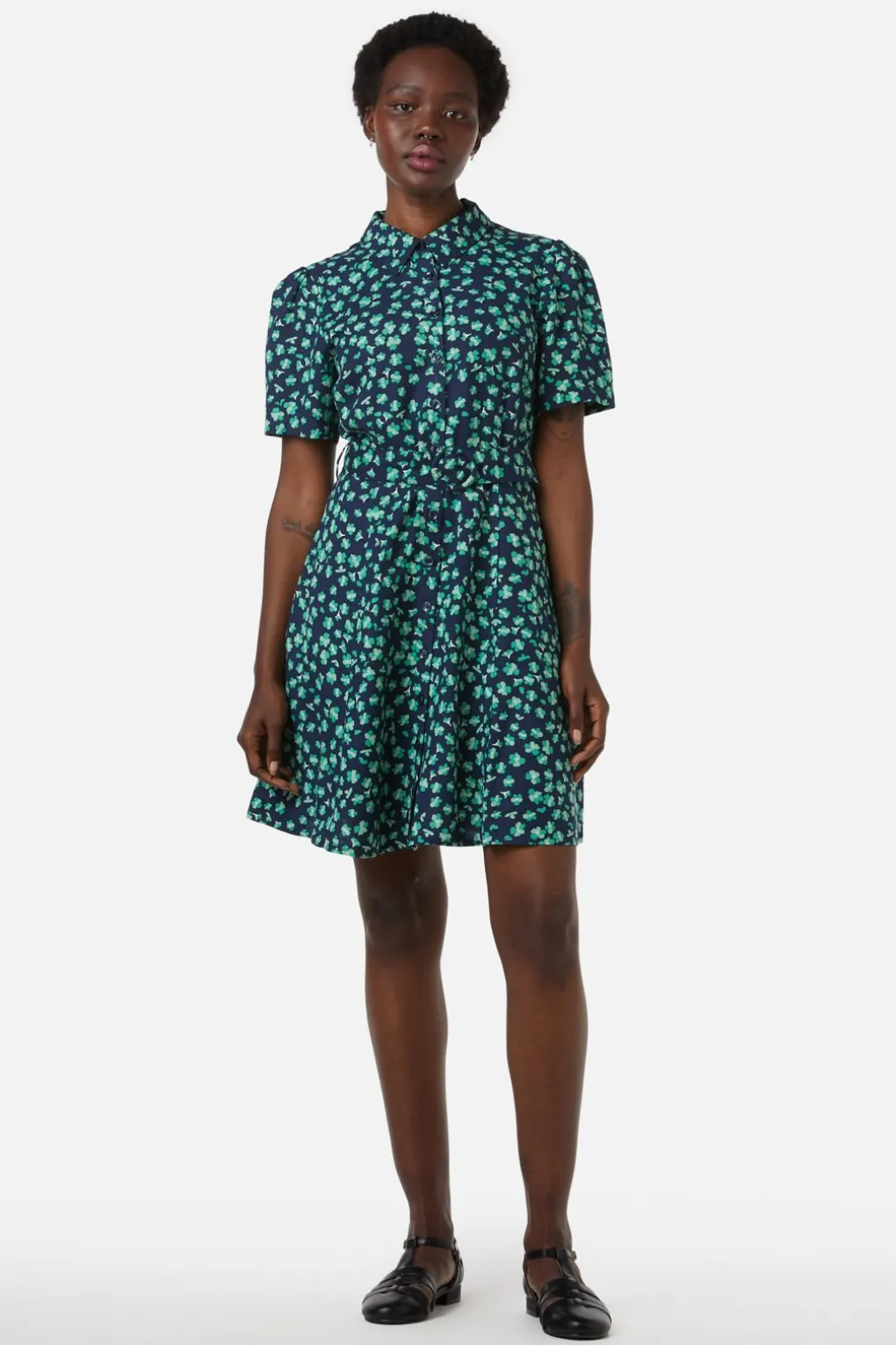 Mille Fleur Shirt Dress