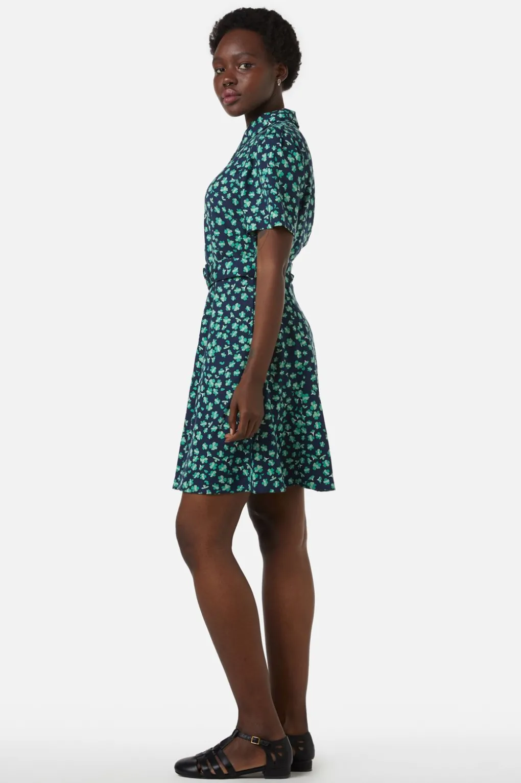 Mille Fleur Shirt Dress