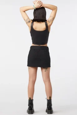 Mini Micro Belt Skirt