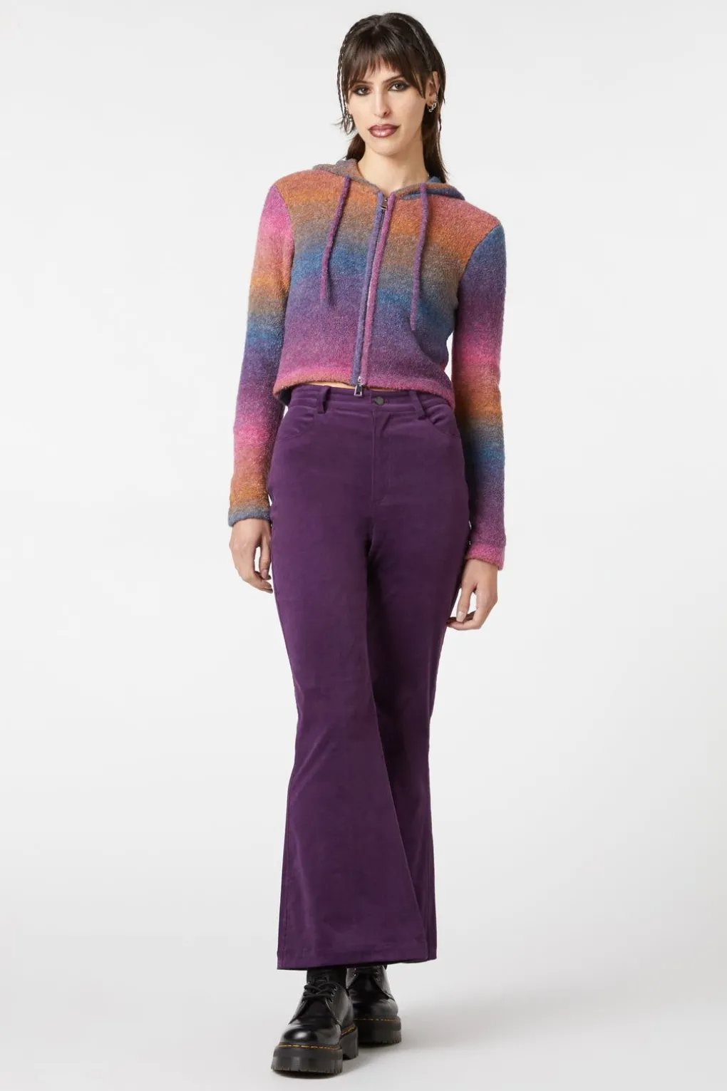 Moss Zip Knit Cardi