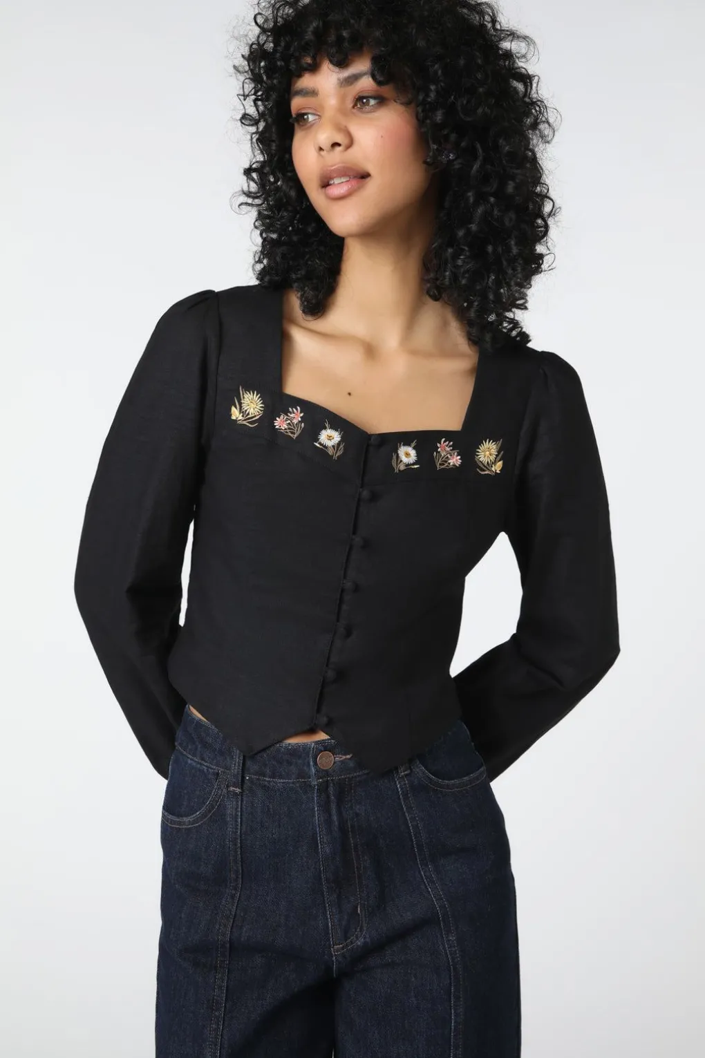 Native Blooms Top