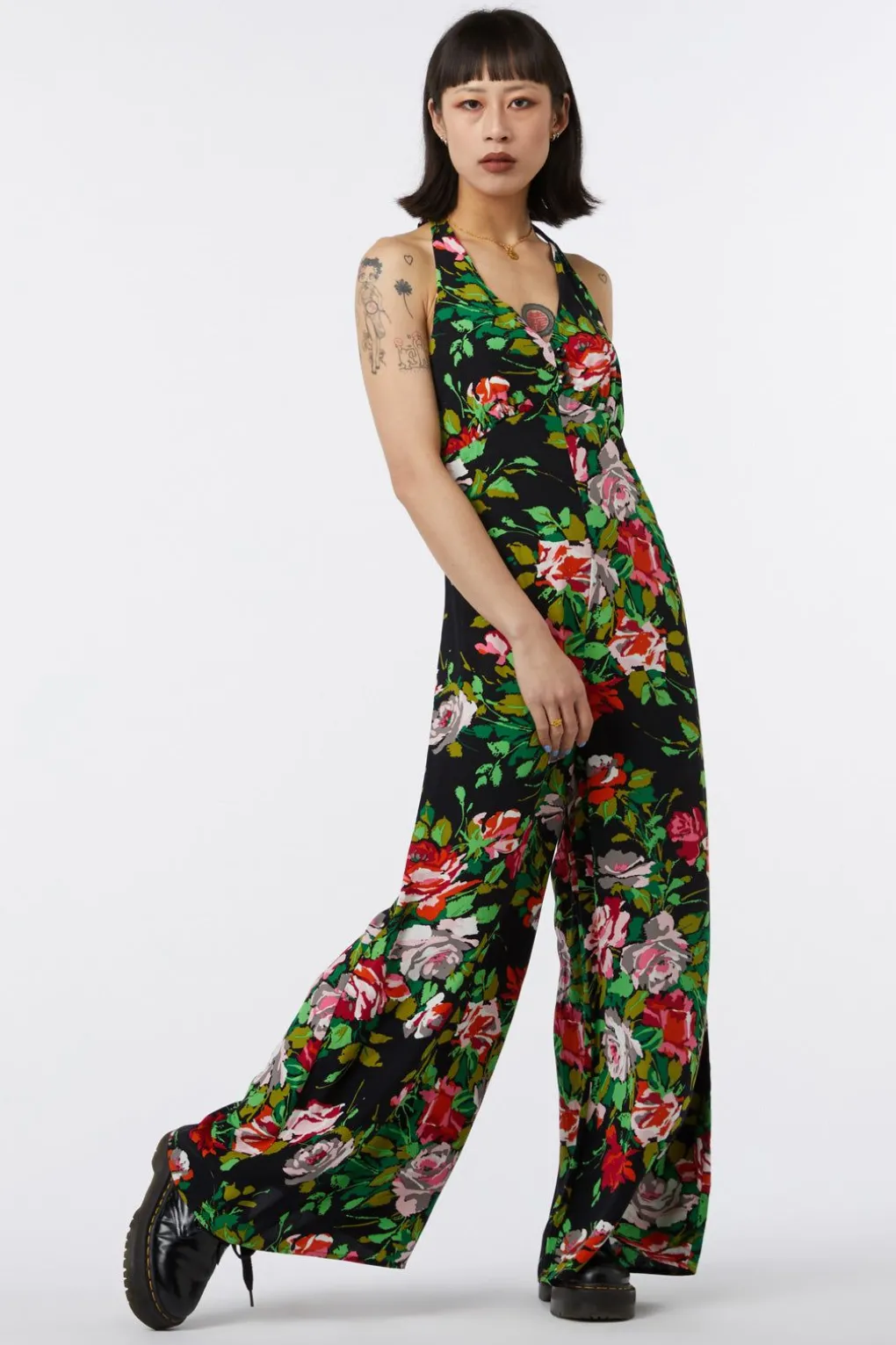Nocturne Florals Jumpsuit