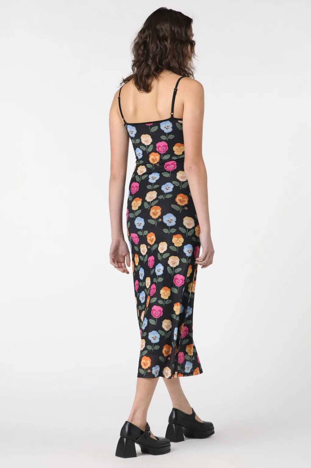 Pansy Mesh Dress
