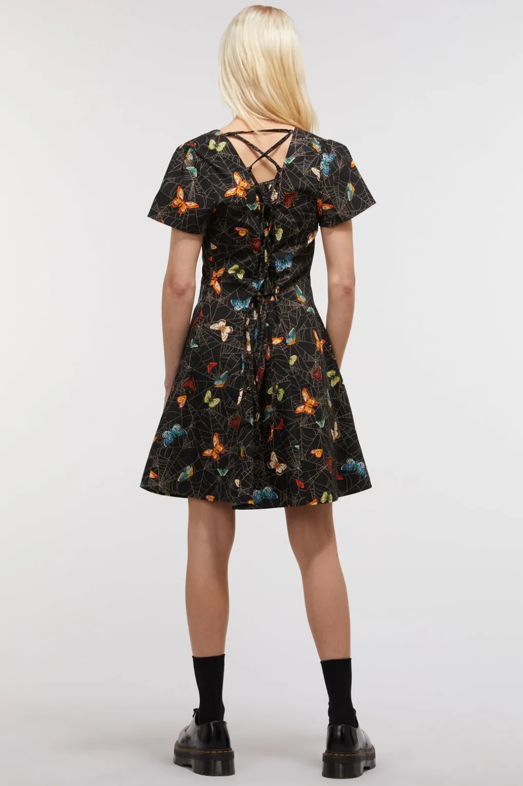 Papillon Lace Back Dress