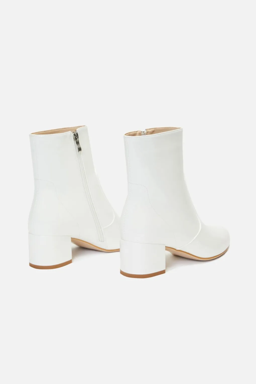 Patent Ankle Boot