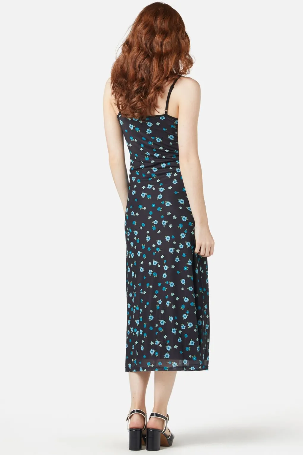 Petal Mesh Dress