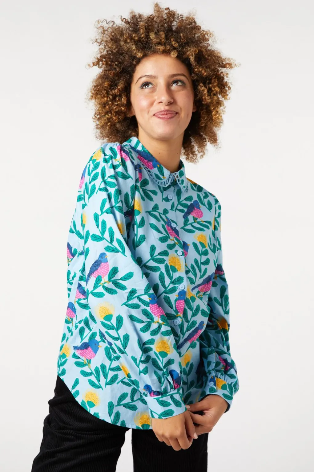 Pink Robin Blouse