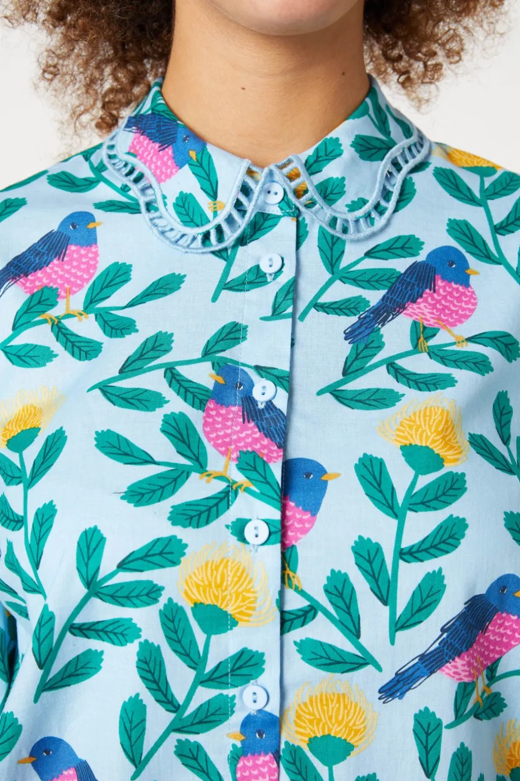 Pink Robin Blouse