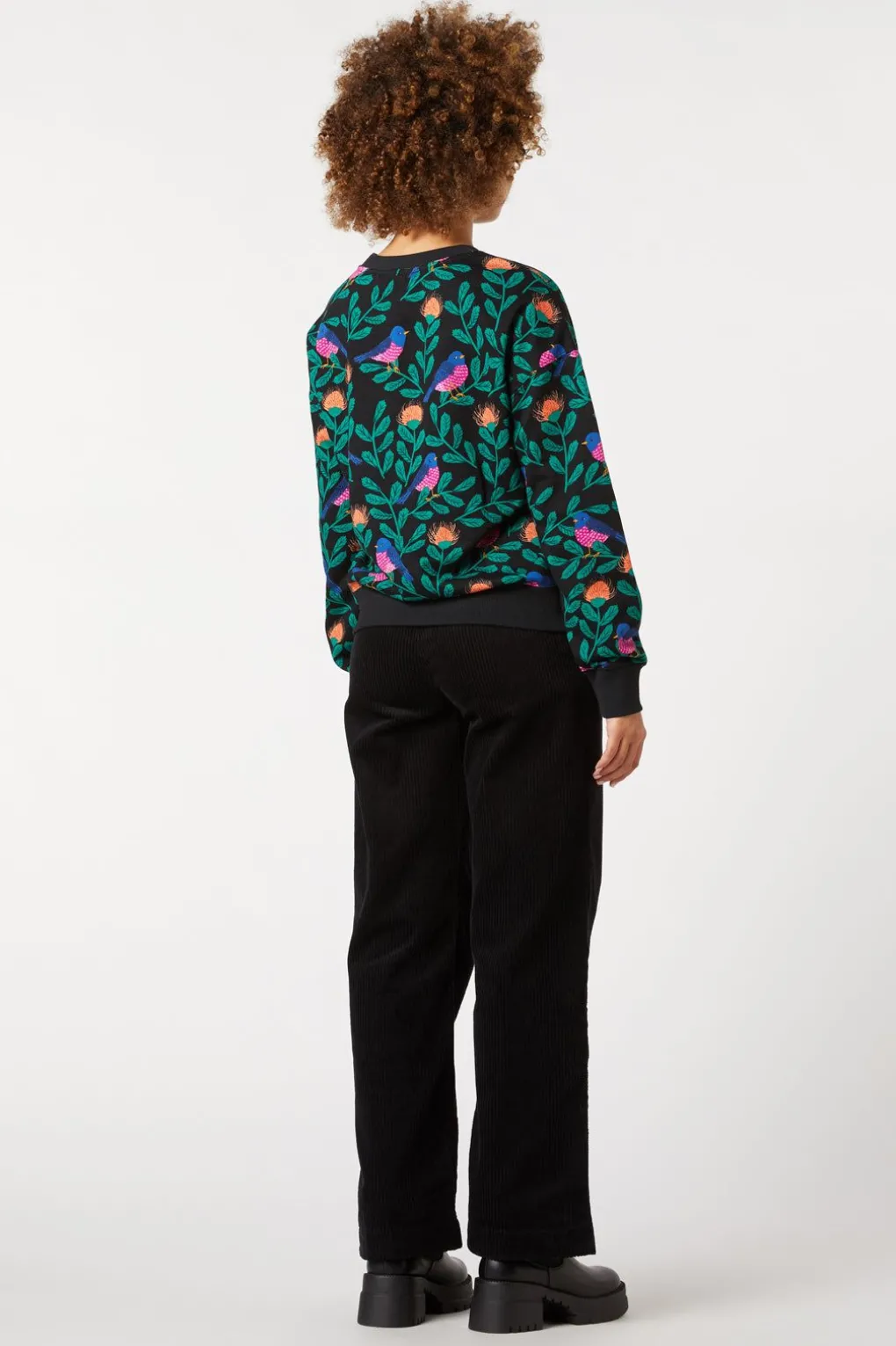 Pink Robin Crew Neck