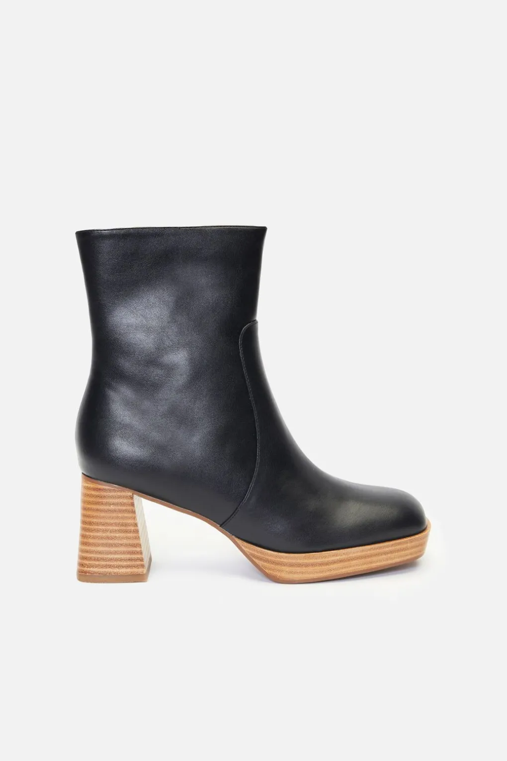 Platform Heel Boot