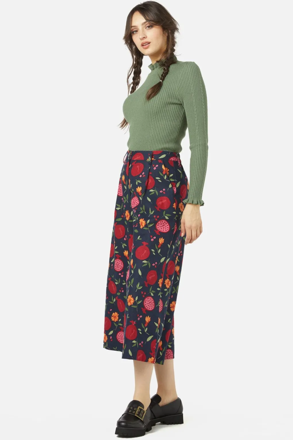Pomegranate Skort
