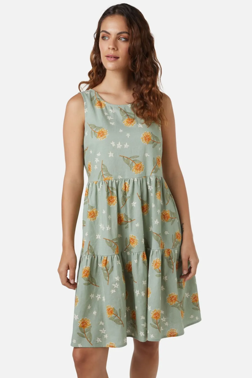 Protea Sleeveless Dress