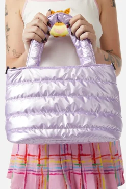 Puff Nylon Tote