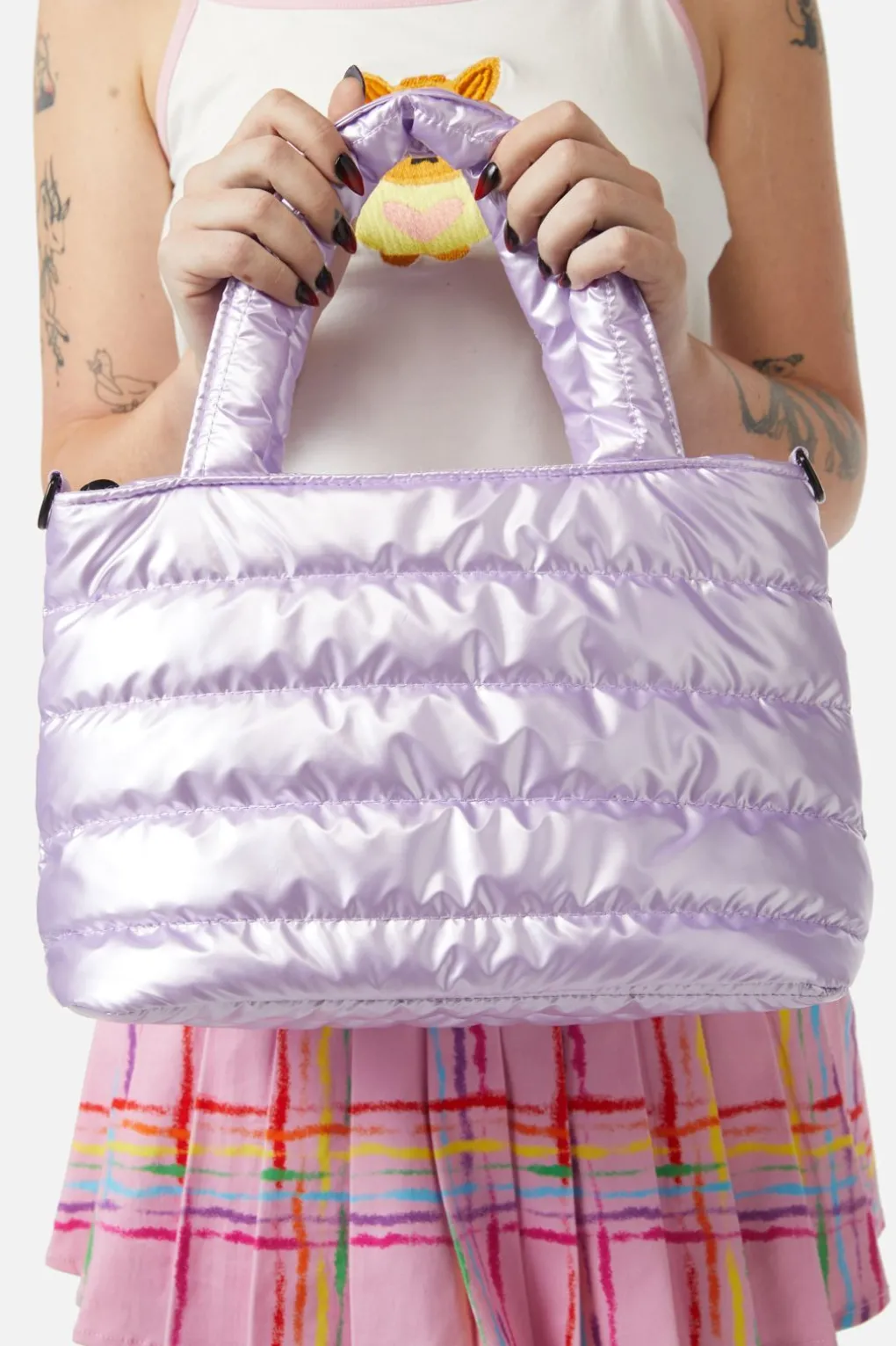 Puff Nylon Tote