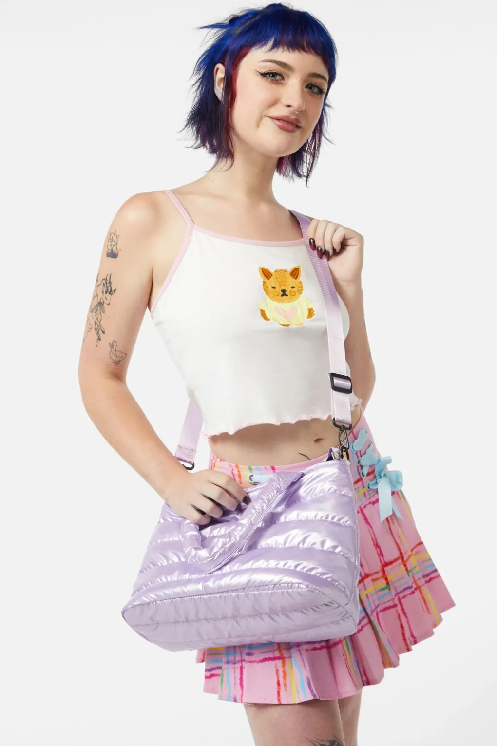 Puff Nylon Tote