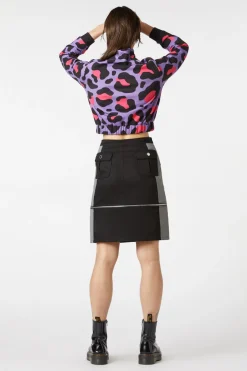 Radioactive Raver Cargo Skirt