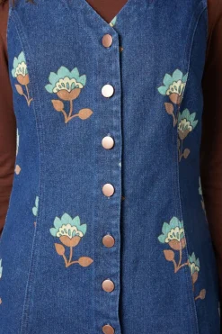 Retro Flora Pinny