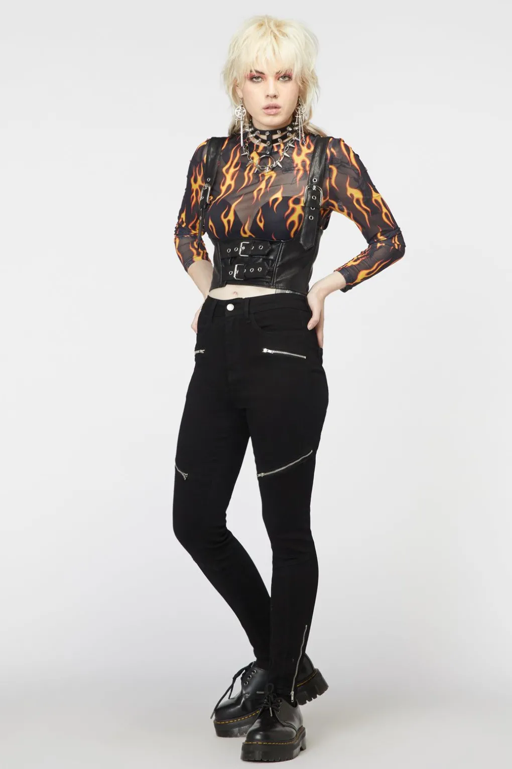 Rock On Denim Biker Jean