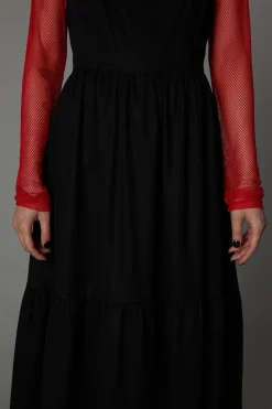 Ruffle Hem Pinafore