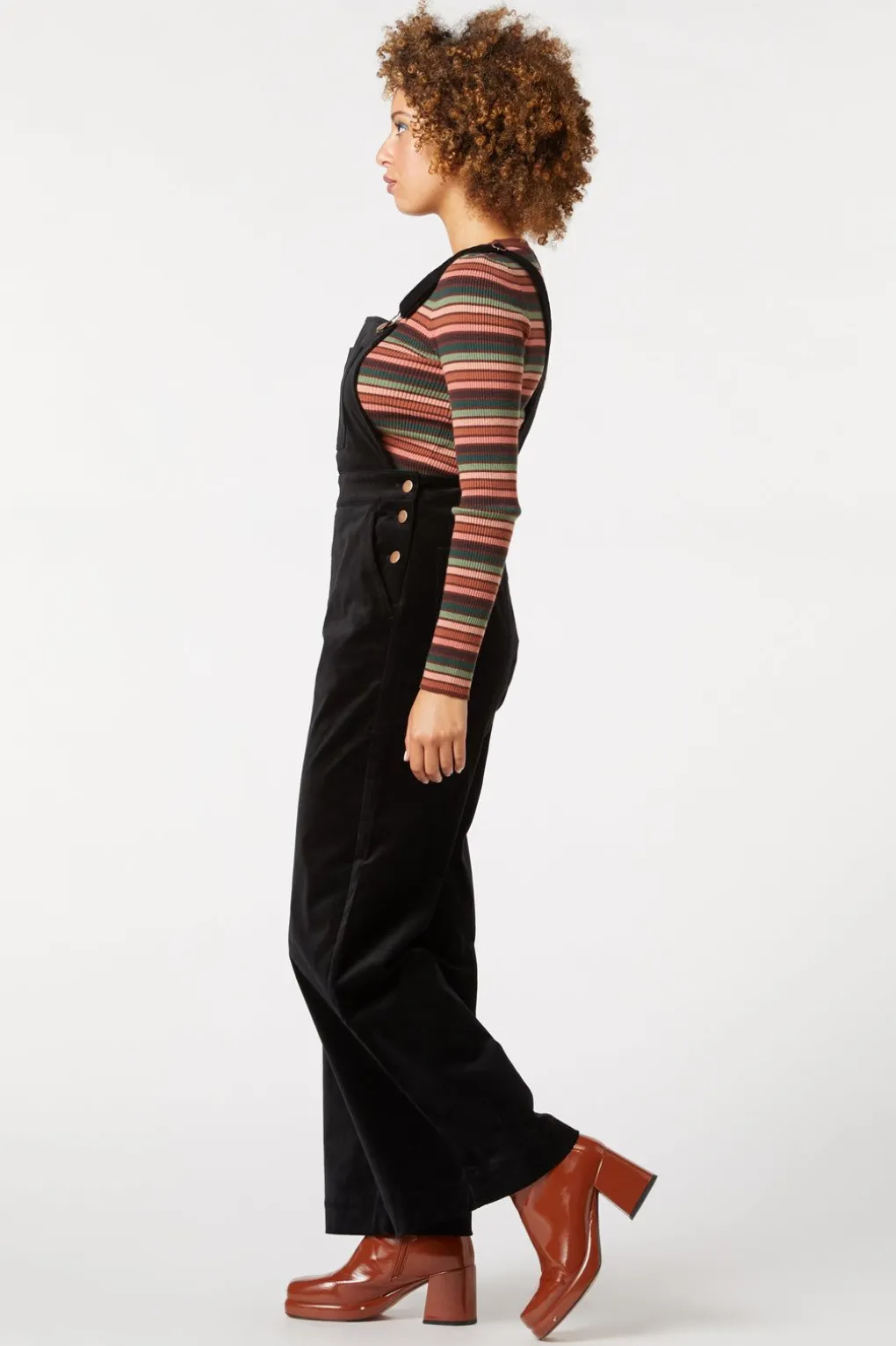 Sadie Velvet Overall